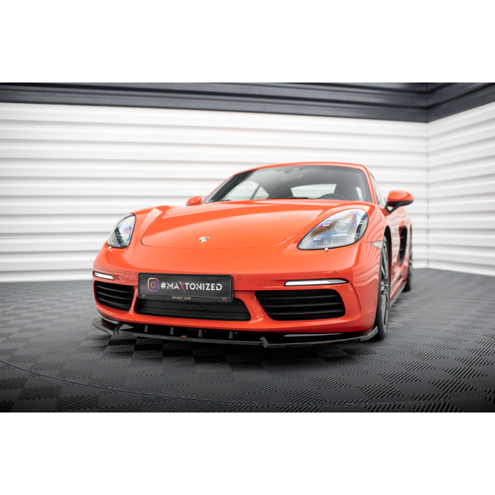 Splitter Przedni V.1 Porsche 718 Cayman 982c