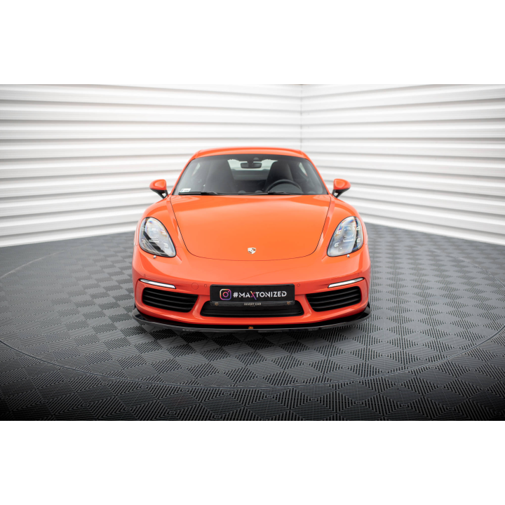 Splitter Przedni V.2 Porsche 718 Cayman 982c