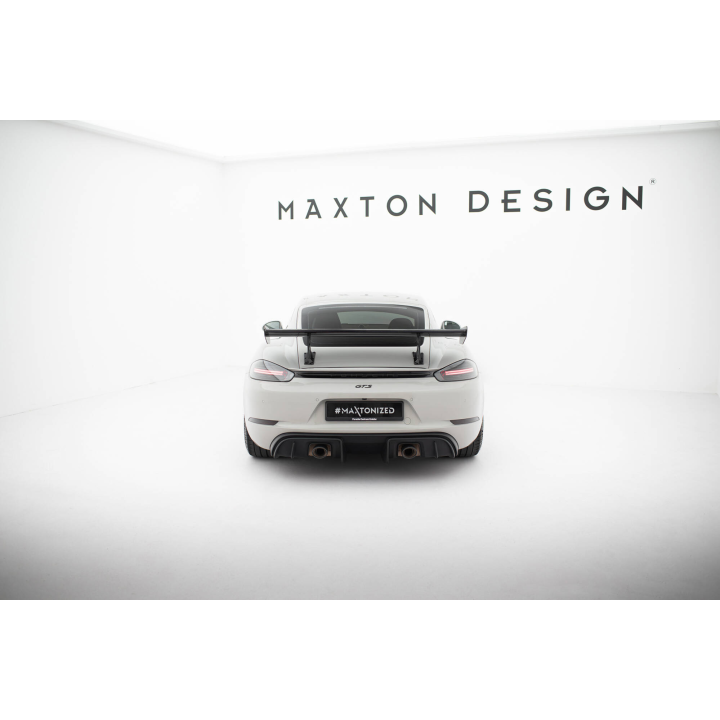 Karbonowy Spoiler Z Wewnętrznymi Wspornikami V.1 Porsche 718 Cayman 982c