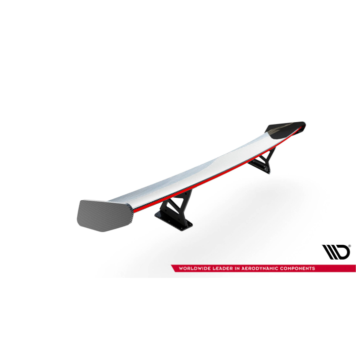 Karbonowy Spoiler Z Wewnętrznymi Wspornikami V.1 + LED Porsche 718 Cayman 982c