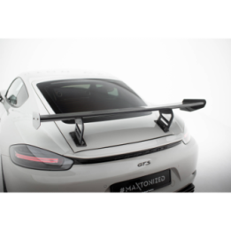 Karbonowy Spoiler Z Wewnętrznymi Wspornikami V.2 Porsche 718 Cayman 982c