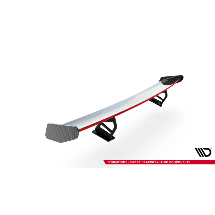 Karbonowy Spoiler Z Wewnętrznymi Wspornikami V.2 + LED Porsche 718 Cayman 982c