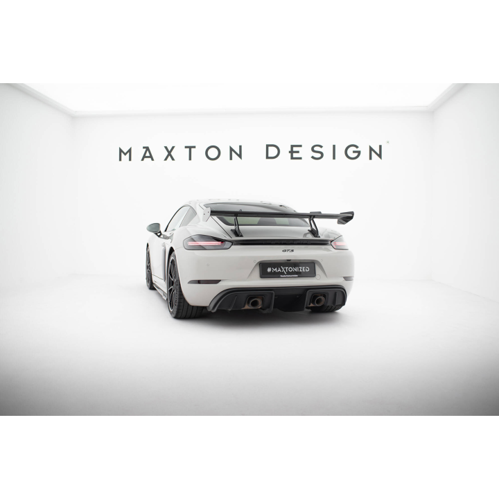 Karbonowy Spoiler Z Górnymi Mocowaniami V.1 Porsche 718 Cayman 982c