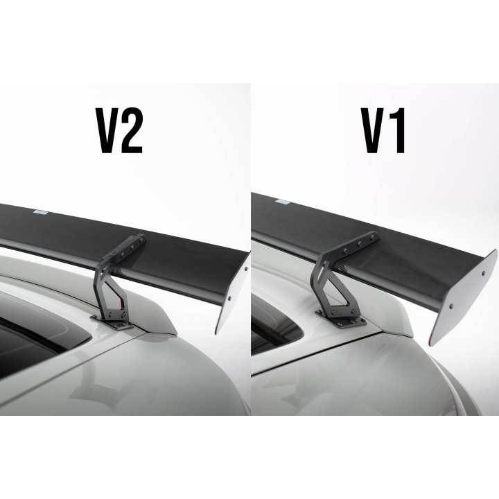 Karbonowy Spoiler Z Górnymi Mocowaniami V.1 + LED Porsche 718 Cayman 982c