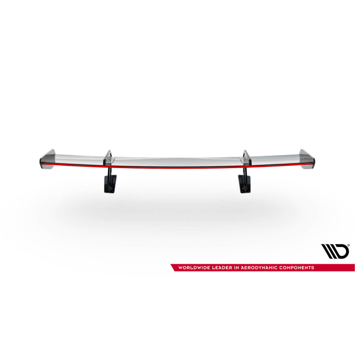 Karbonowy Spoiler Z Górnymi Mocowaniami V.1 + LED Porsche 718 Cayman 982c