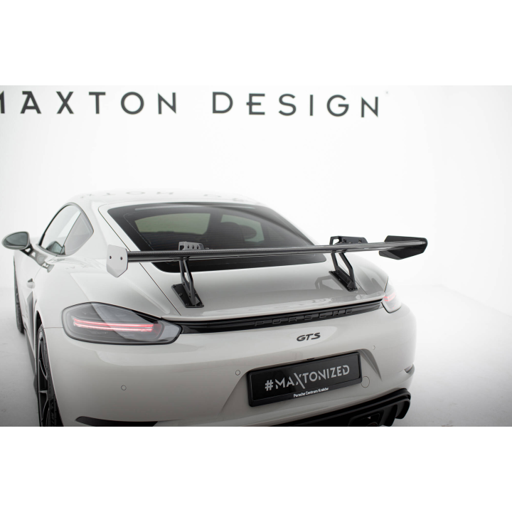 Karbonowy Spoiler Z Górnymi Mocowaniami V.2 Porsche 718 Cayman 982c