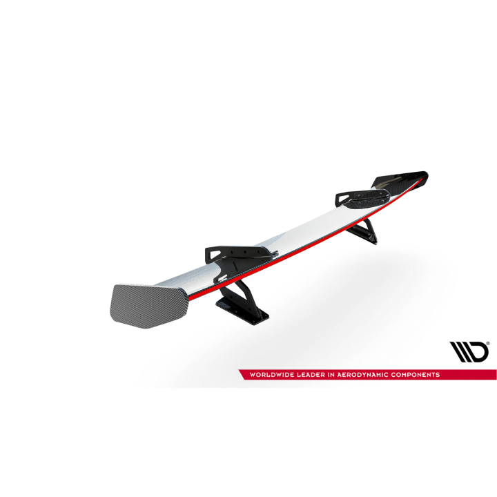 Karbonowy Spoiler Z Górnymi Mocowaniami V.2 + LED Porsche 718 Cayman 982c