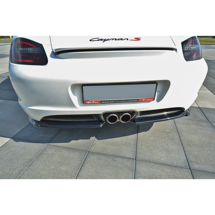 Splittery tylne boczne PORSCHE CAYMAN S 987C
