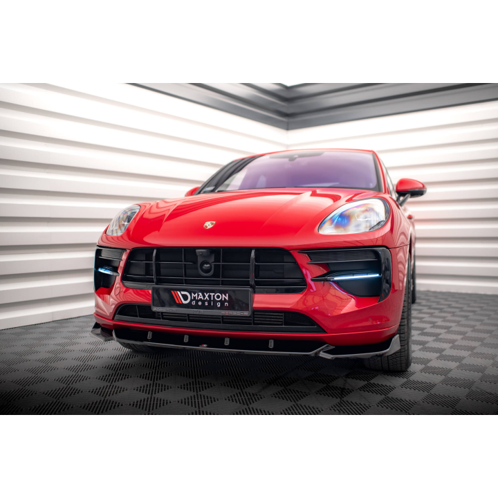 Splitter Przedni V.1 Porsche Macan GTS / Sport Design Mk1 Facelift