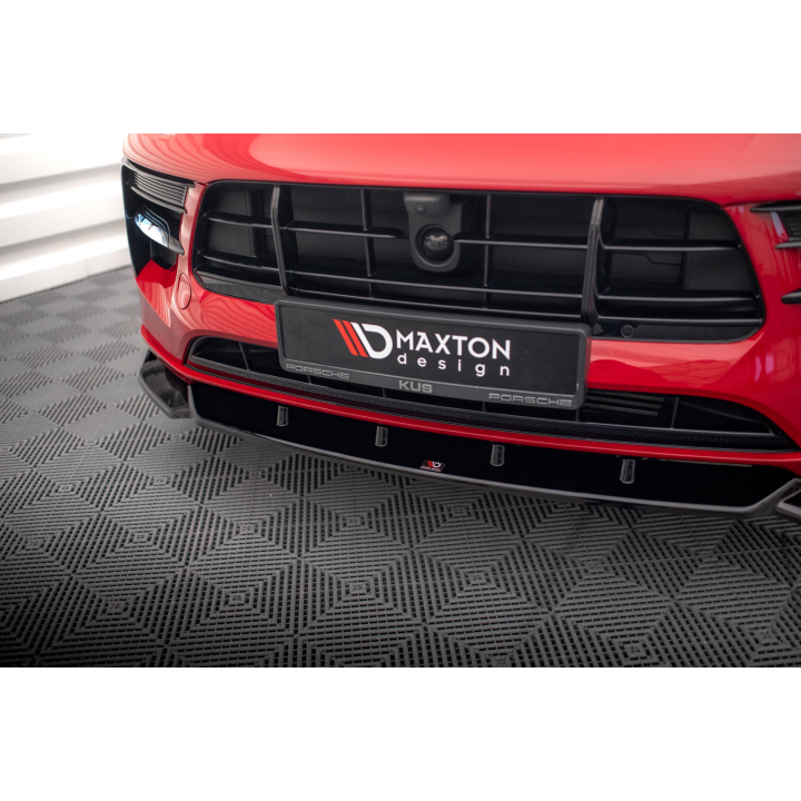 Splitter Przedni V.1 Porsche Macan GTS / Sport Design Mk1 Facelift