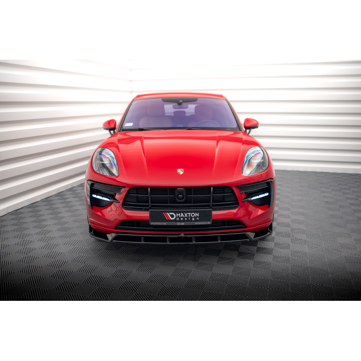 Splitter Przedni V.2 Porsche Macan GTS / Sport Design Mk1 Facelift