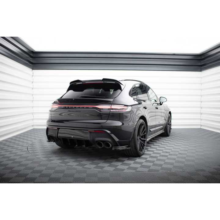 Dolne Przedłużenie Spoilera 3D Porsche Macan GTS / Standard / T Mk1 Facelift 2