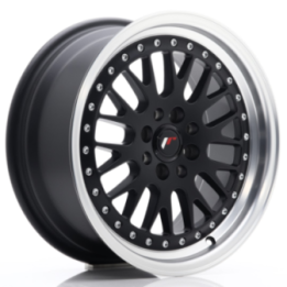 Japan Racing JR10 16x7 ET30 4x100/108 Matt Black w/Machined Lip