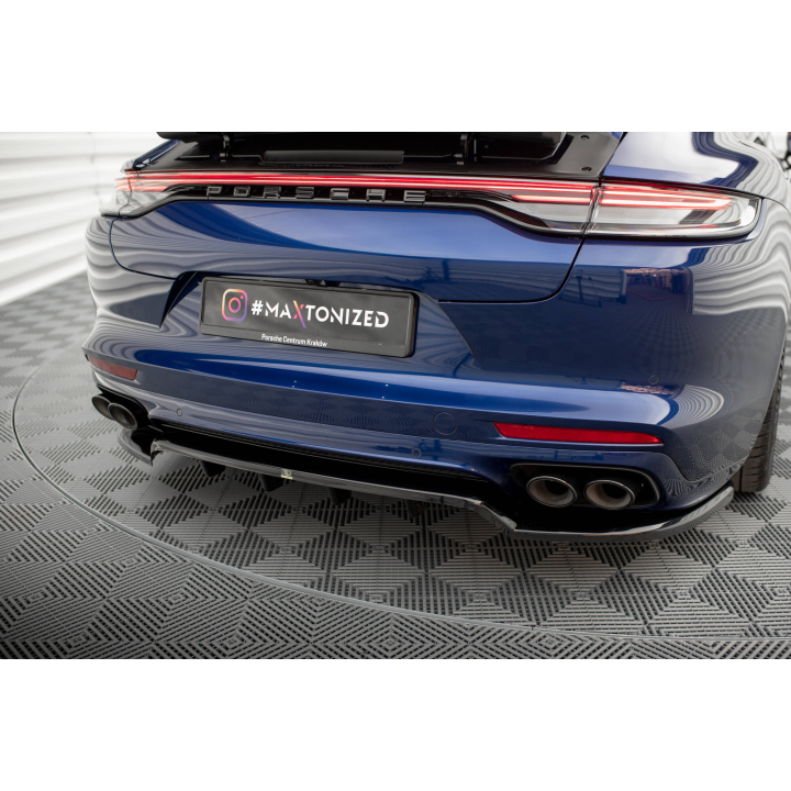 Zestaw Splitterów Porsche Panamera E-Hybrid 971 Facelift