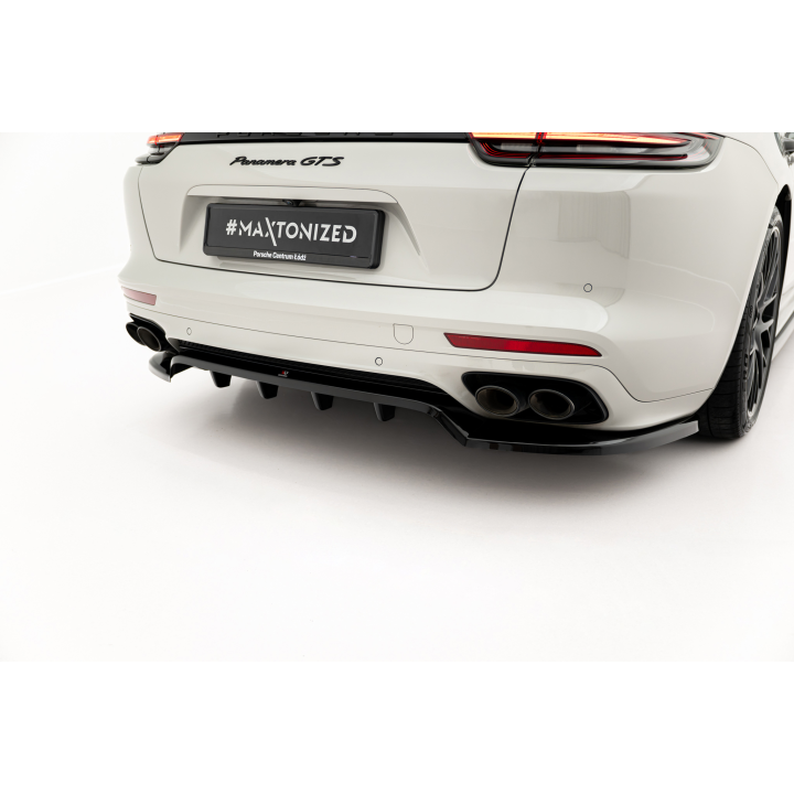 Zestaw Splitterów Porsche Panamera E-Hybrid 971 Facelift