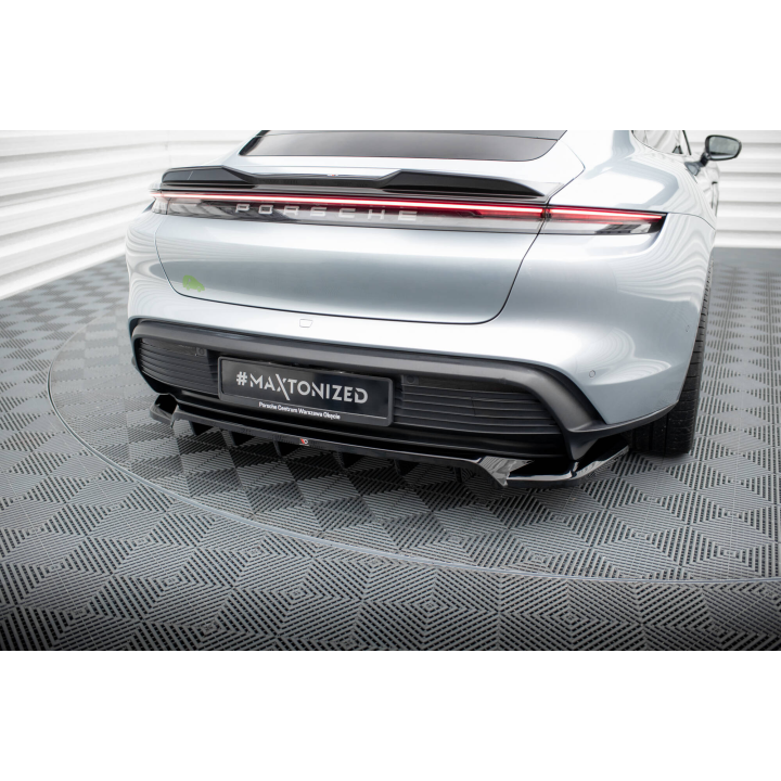 Splitter Tylny (Z Dyfuzorem) Porsche Taycan / Taycan 4 / Taycan 4S / Taycan GTS Mk1