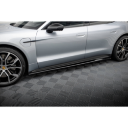 Dokładki Progów Porsche Taycan Sport Design / Taycan 4 Sport Design / Taycan 4S Design / Taycan GTS Sport Design Mk1