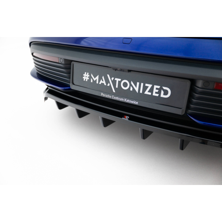Splitter Tylny (Z Dyfuzorem) Porsche Taycan Turbo S Mk1