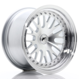 Japan Racing JR10 16x9 ET10-20 BLANK Silver Machined Face