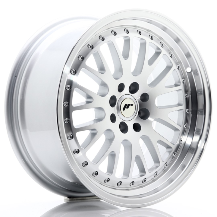 Japan Racing JR10 17x8 ET35 4x100/114 Silver Machined Face