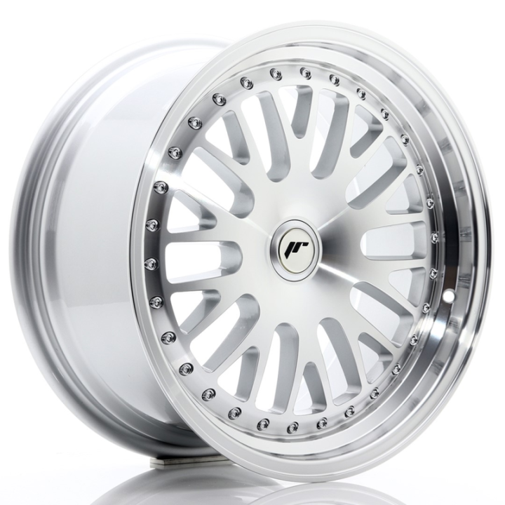 Japan Racing JR10 17x8 ET35 BLANK Silver Machined Face
