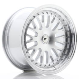 Japan Racing JR10 17x9 ET25-30 BLANK Silver Machined Face