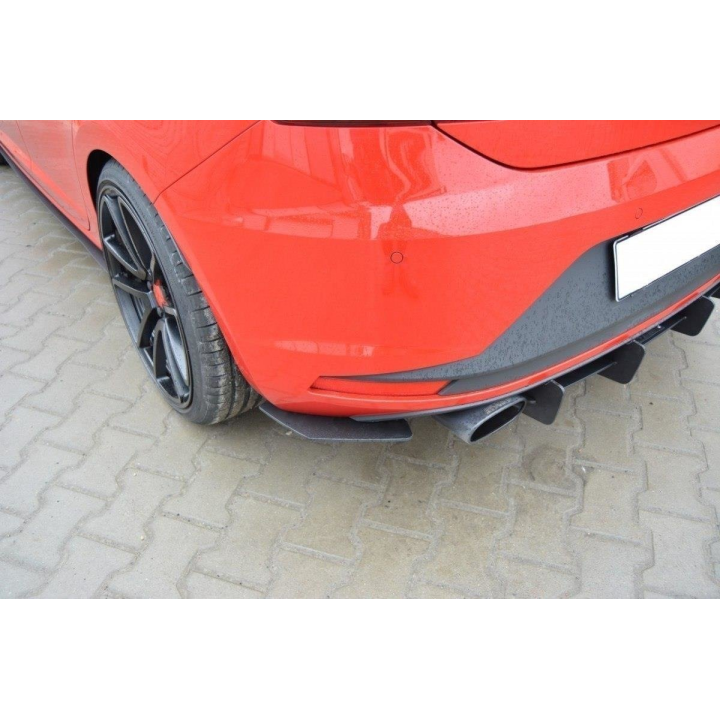Dyfuzor Tylny i Splittery Tylne Boczne Seat Leon III Cupra