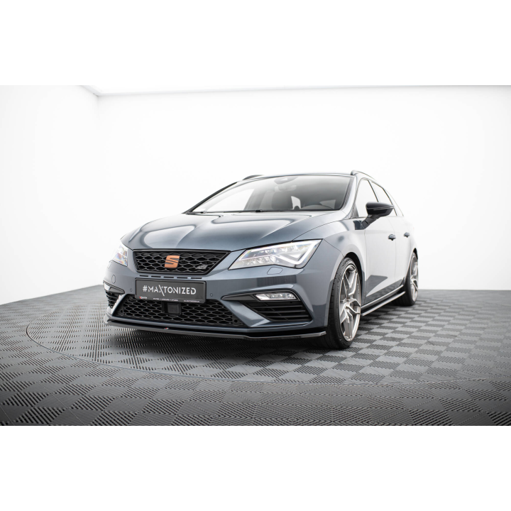 Splitter Przedni V.2 Seat Leon Cupra / FR Mk3 FL