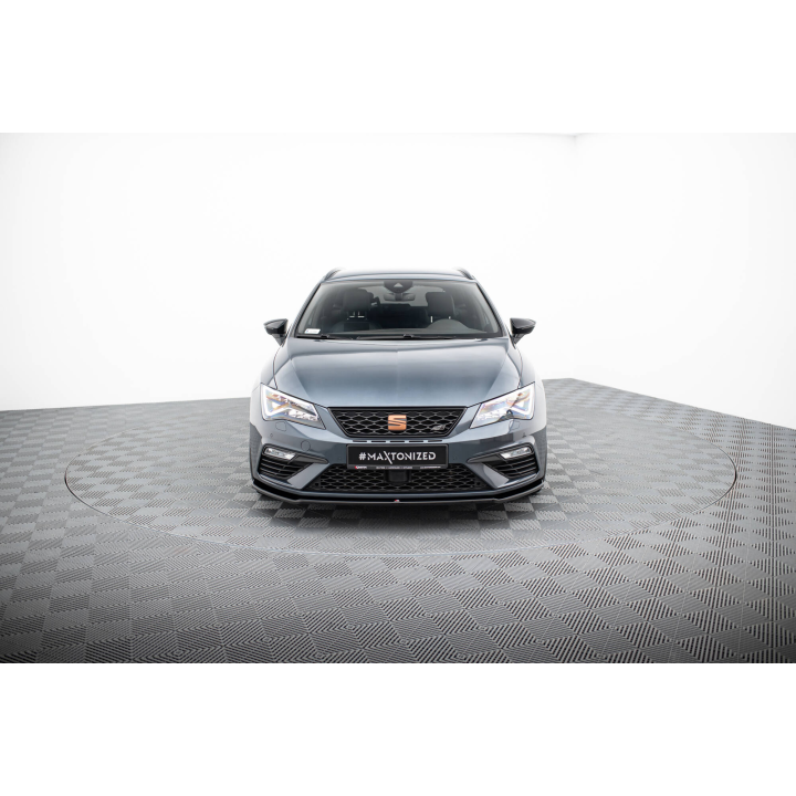 Splitter Przedni V.2 Seat Leon Cupra / FR Mk3 FL
