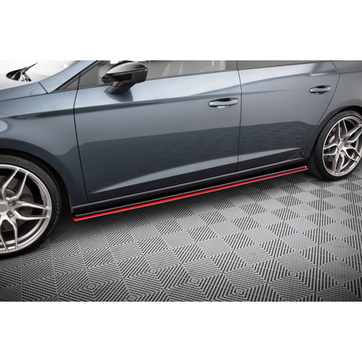 Dokładki Progów v.3 Seat Leon Mk3 Cupra/FR Facelift