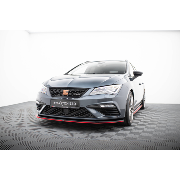 Splitter Przedni V.3 Seat Leon Cupra / FR Mk3 FL