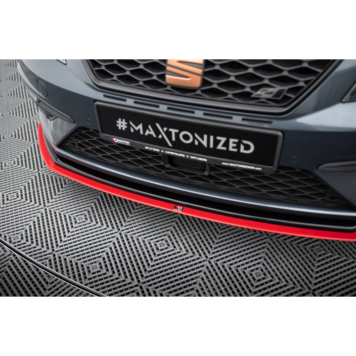 Splitter Przedni V.3 Seat Leon Cupra / FR Mk3 FL