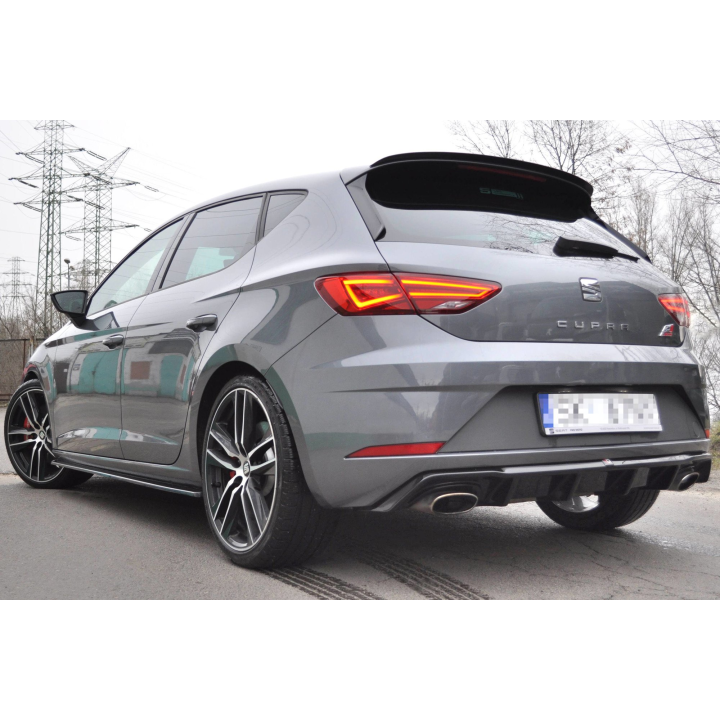 Dokładka Tylna V.1 Seat Leon Cupra Mk3 FL Hatchback
