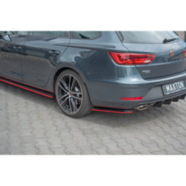 Splittery Tylne Boczne V.4 Seat Leon Cupra Mk3 FL Sportstourer