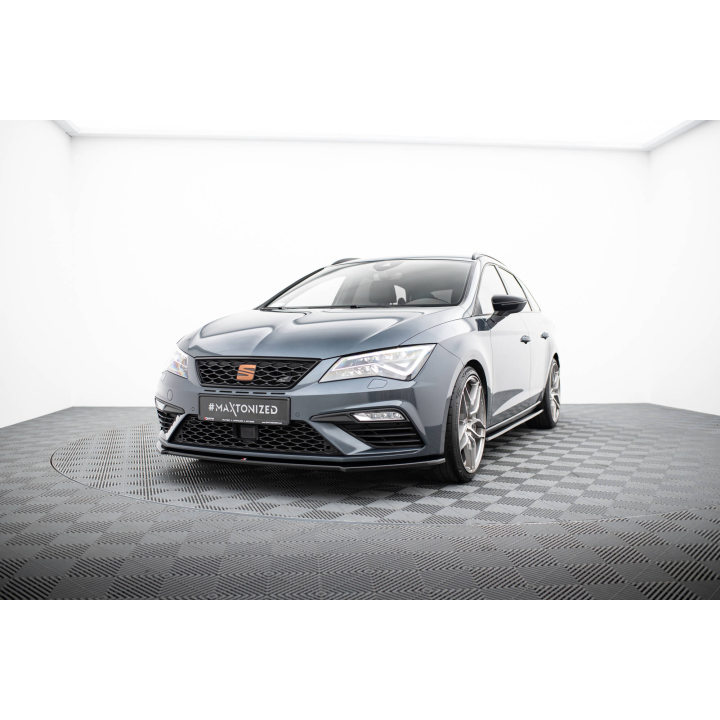 Splitter Przedni V.4 Seat Leon Cupra / FR Mk3 FL