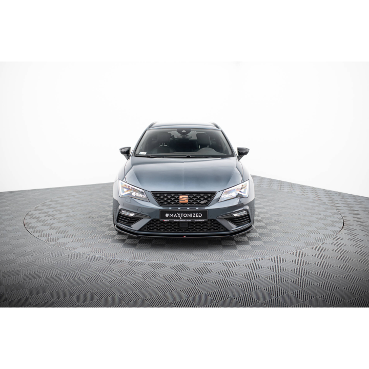 Splitter Przedni V.4 Seat Leon Cupra / FR Mk3 FL