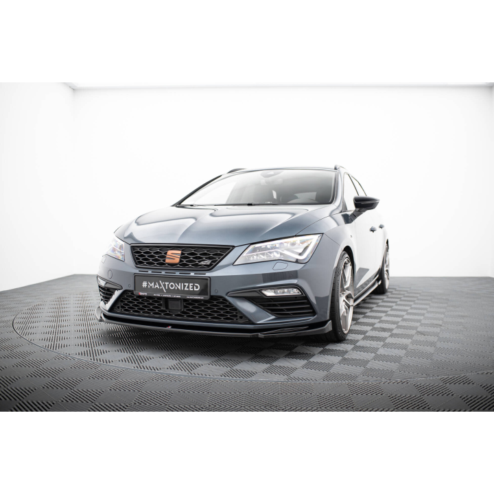 Splitter Przedni V.5 Seat Leon Cupra / FR Mk3 FL