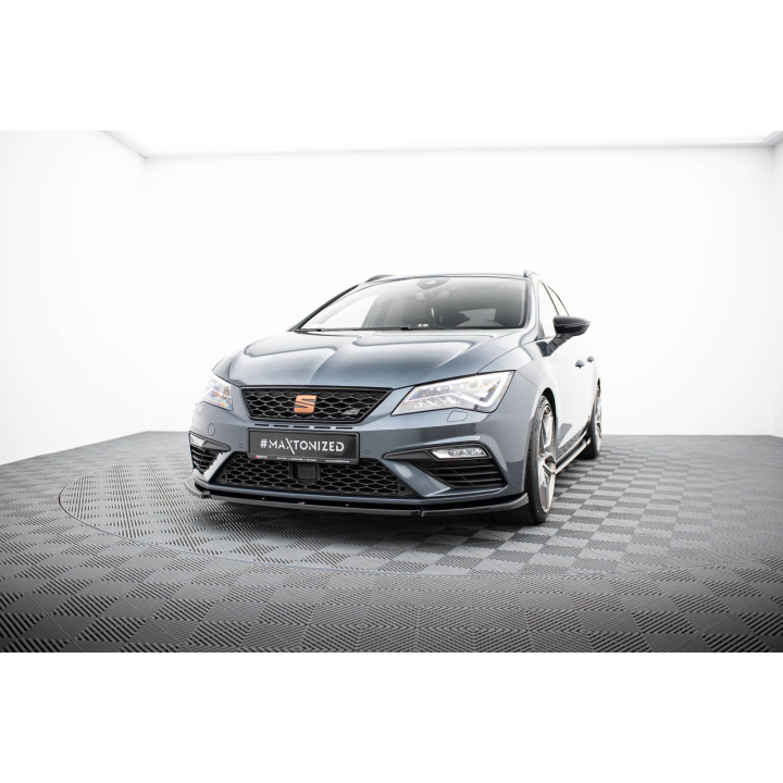 Splitter Przedni V.6 Seat Leon Cupra / FR Mk3 FL