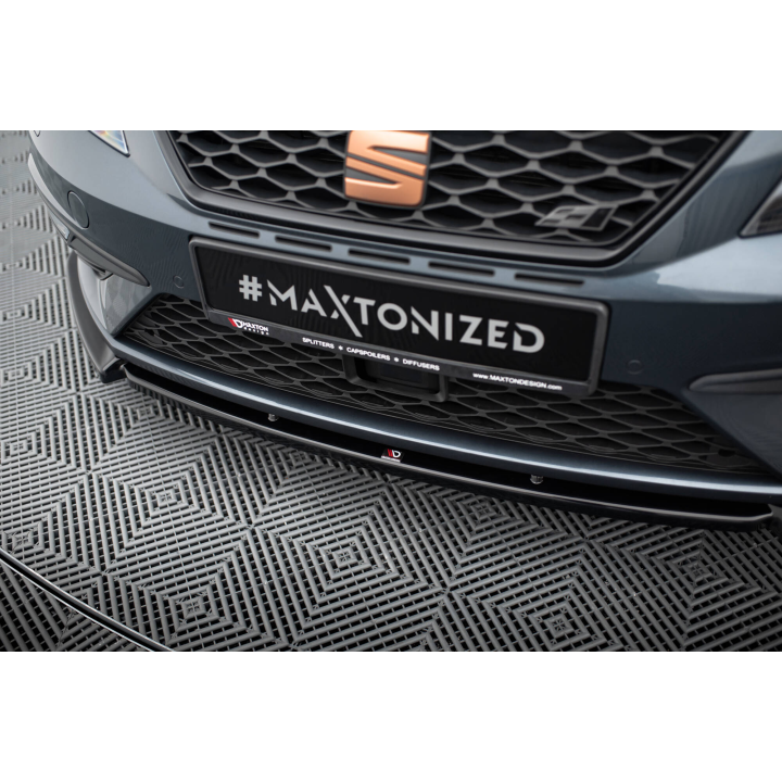 Splitter Przedni V.6 Seat Leon Cupra / FR Mk3 FL