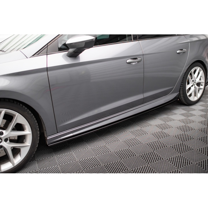 Dokładki Progów Seat Leon Cupra / FR / Standard Aero Mk3 / Mk3 Facelift