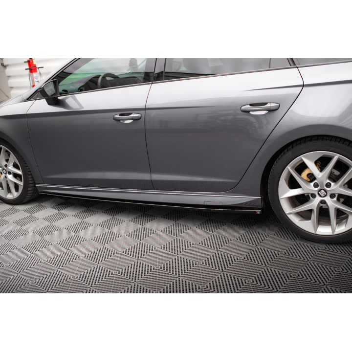 Dokładki Progów Seat Leon Cupra / FR / Standard Aero Mk3 / Mk3 Facelift