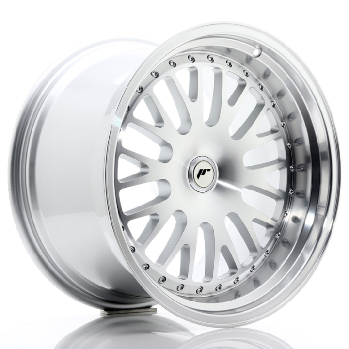 Japan Racing JR10 19x11 ET15-30 BLANK Silver Machined Face
