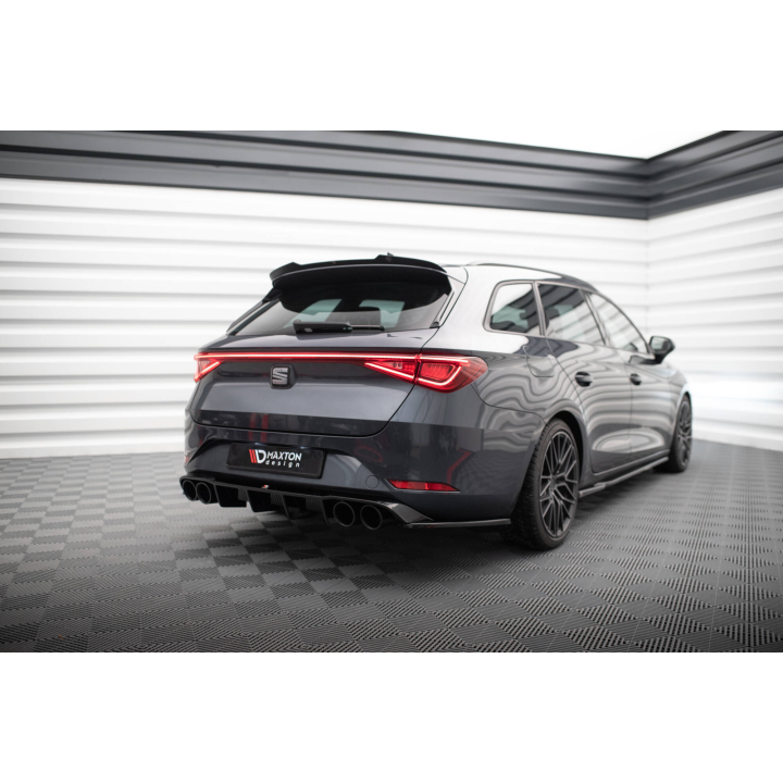 Dokładka Tylna V.2 + Atrapa Wydechu Seat Leon ST FR Mk4