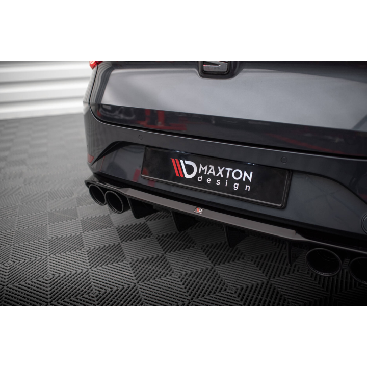 Dokładka Tylna V.2 + Atrapa Wydechu Seat Leon ST FR Mk4