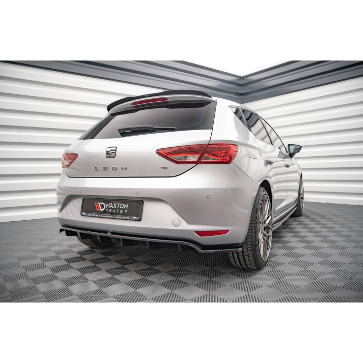 Splitter Tylny (Z Dyfuzorem) Seat Leon Hatchback Mk3