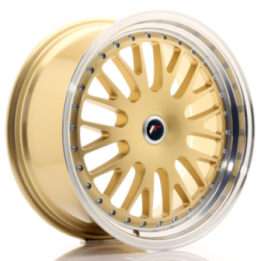 Japan Racing JR10 19x8,5 ET20-35 BLANK Gold w/Machined Lip