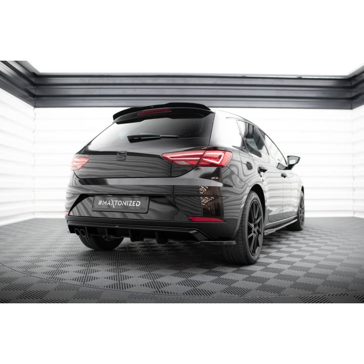 Splittery Tylne V.2 Boczne Seat Leon Hatchback Mk3 Facelift