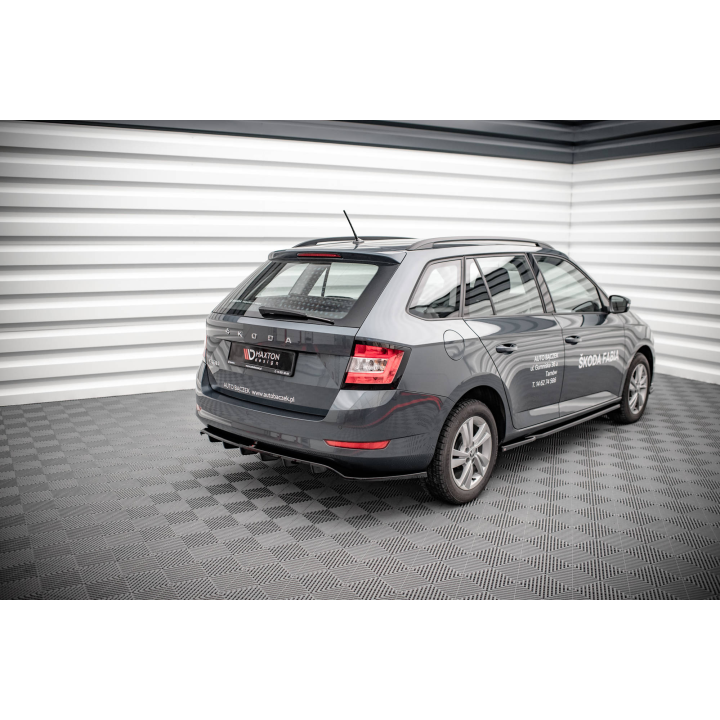 Splitter Tylny (Z Dyfuzorem) Skoda Fabia Combi Mk3 Facelift