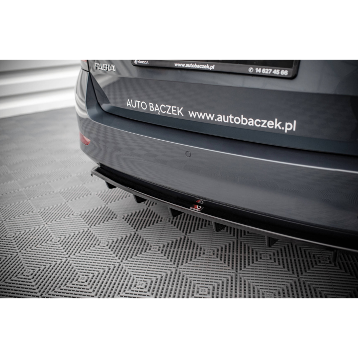 Splitter Tylny (Z Dyfuzorem) Skoda Fabia Combi Mk3 Facelift
