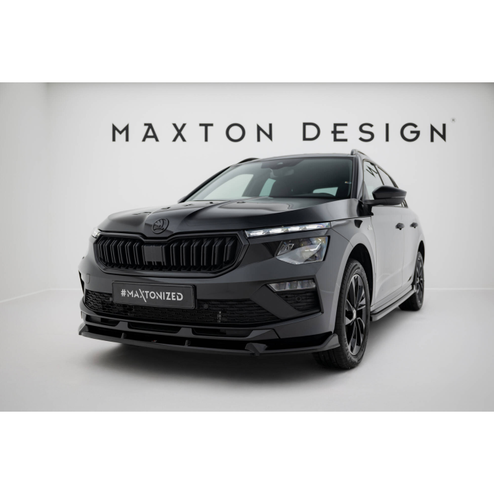 Splitter Przedni V.2 Skoda Kamiq Monte Carlo Mk1 Facelift